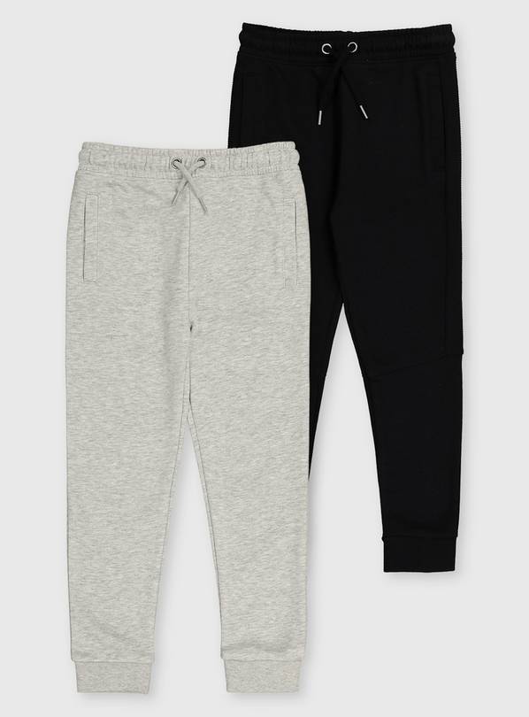 Black & Grey Joggers 2 Pack - 3 years